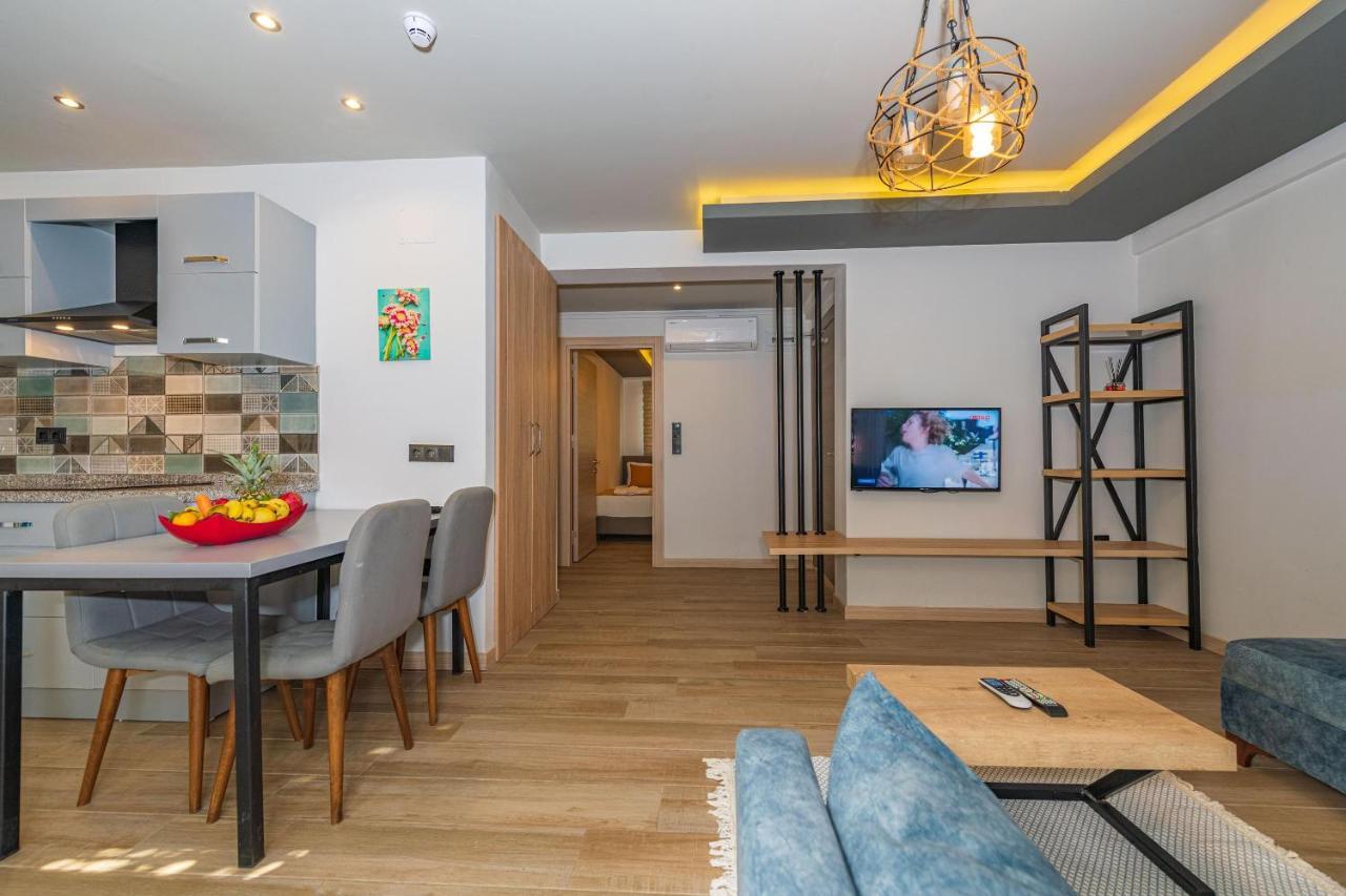 Yasam Park Apart Hotel - Fethiye Calis Beach Esterno foto