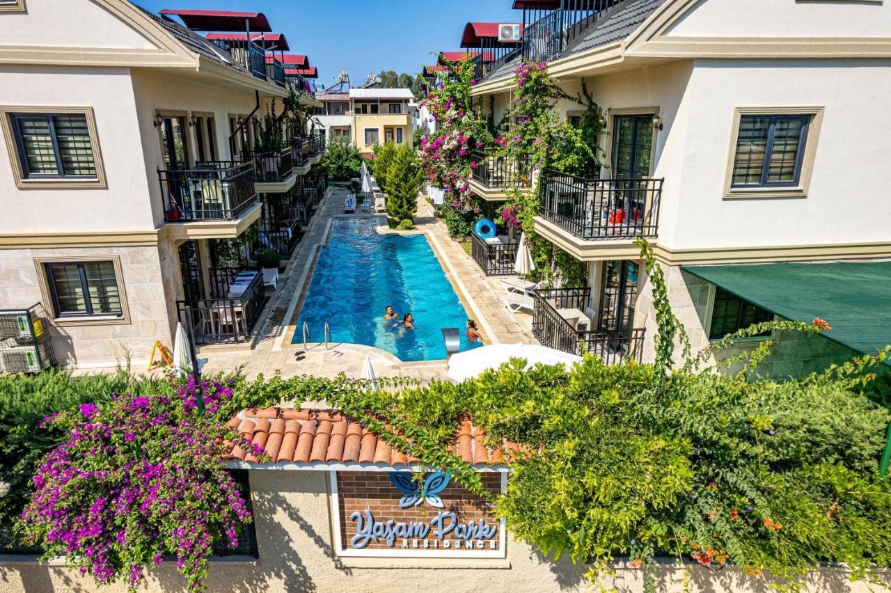 Yasam Park Apart Hotel - Fethiye Calis Beach Esterno foto