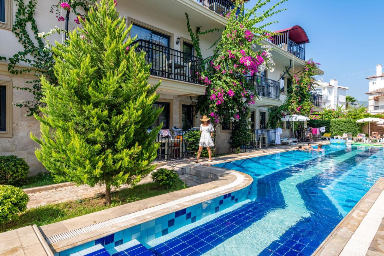Yasam Park Apart Hotel - Fethiye Calis Beach Esterno foto