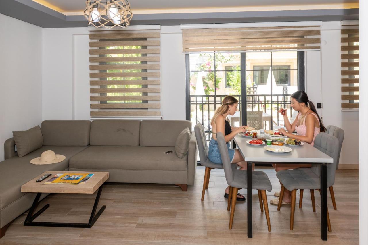 Yasam Park Apart Hotel - Fethiye Calis Beach Esterno foto