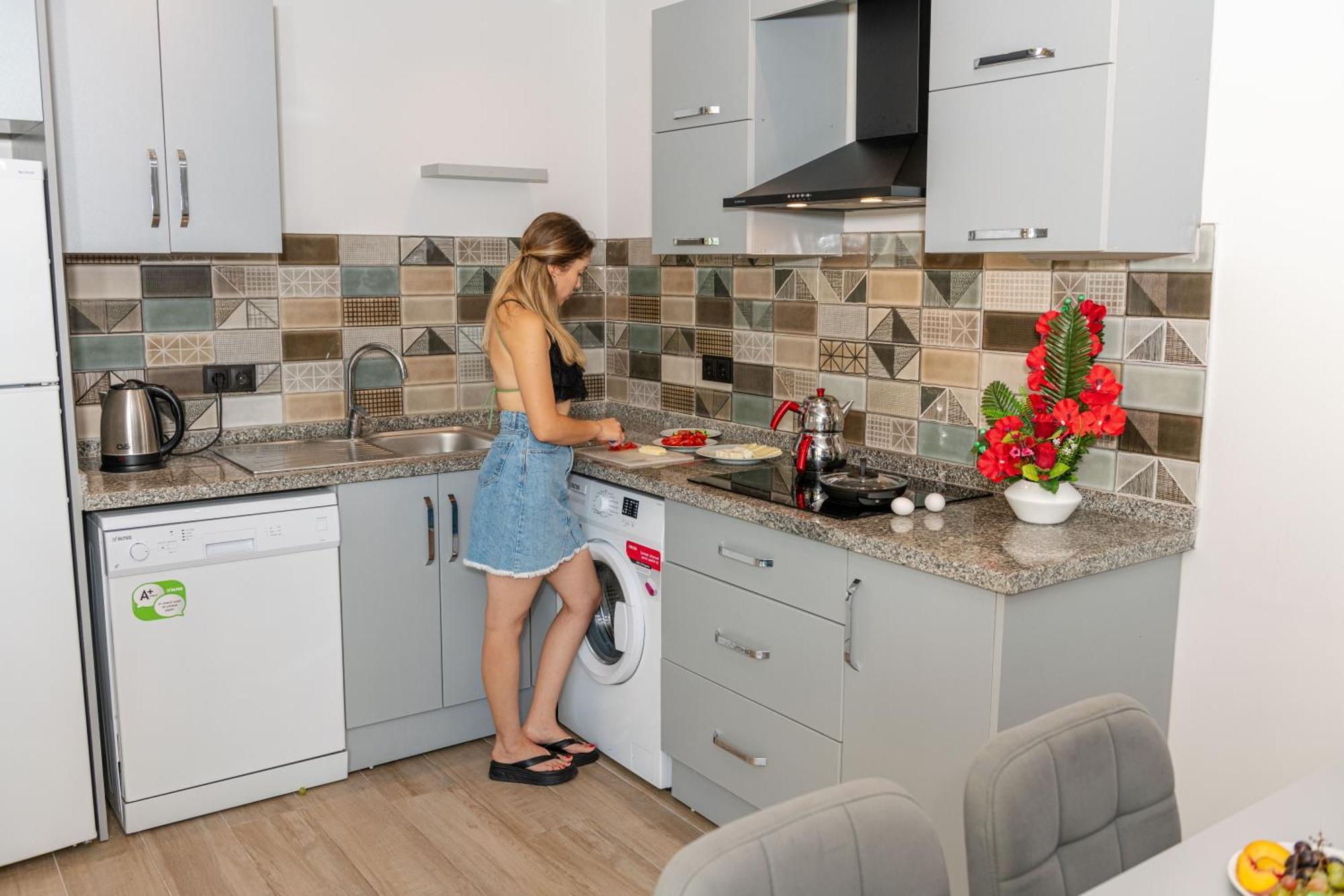 Yasam Park Apart Hotel - Fethiye Calis Beach Camera foto