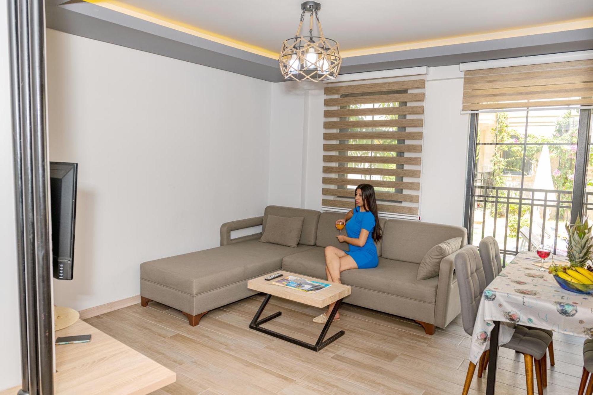Yasam Park Apart Hotel - Fethiye Calis Beach Camera foto